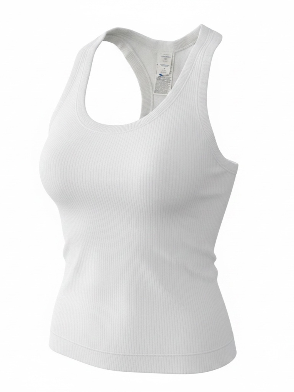Old Navy White Fluid Seamless Racerback Tank Top XS